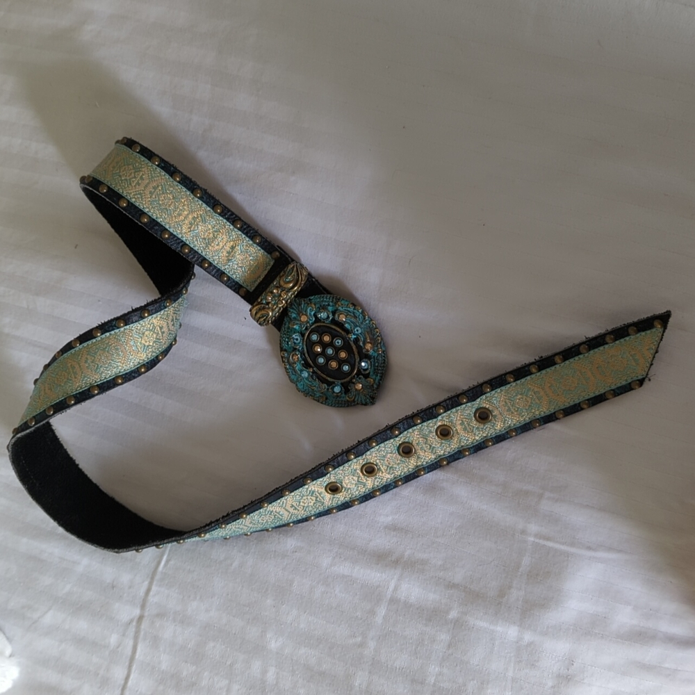 Leatherock Funky Ribbon Belt XS